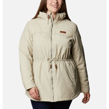 Columbia Ženske Jakne - Chatfield Hill Plus Size Kaki Boja | JPOU-64820